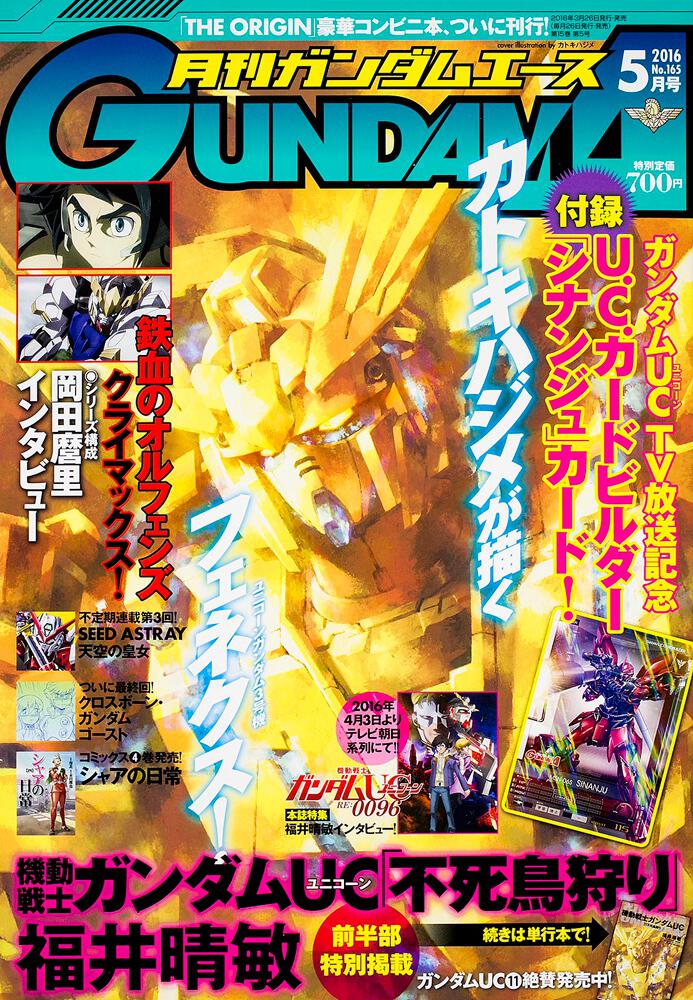 ガンダムエース　２８年５月号 Ｎｏ．１６５