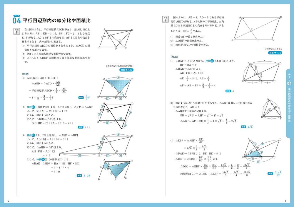 高校入試対策問題集 合格のための神技数学」谷津綱一 [学習参考書