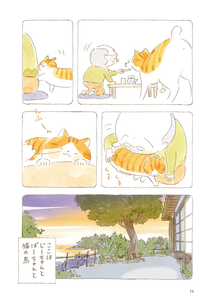 ねことじいちゃん（８）」ねこまき(ミューズワーク) [コミックエッセイ 