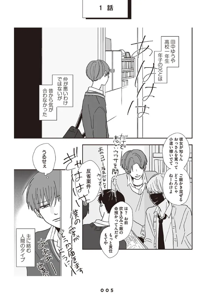 兄貴の友達」はなげのまい [コミックエッセイ] - KADOKAWA