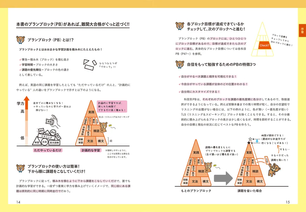 プランブロック式 ゼロから理系難関大学に合格できる 戦略的学習計画法