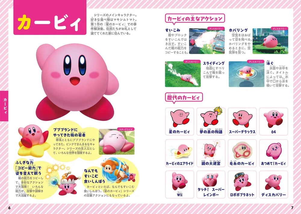星のカービィ キャラクター大図鑑」ニンテンドースターズ株式会社