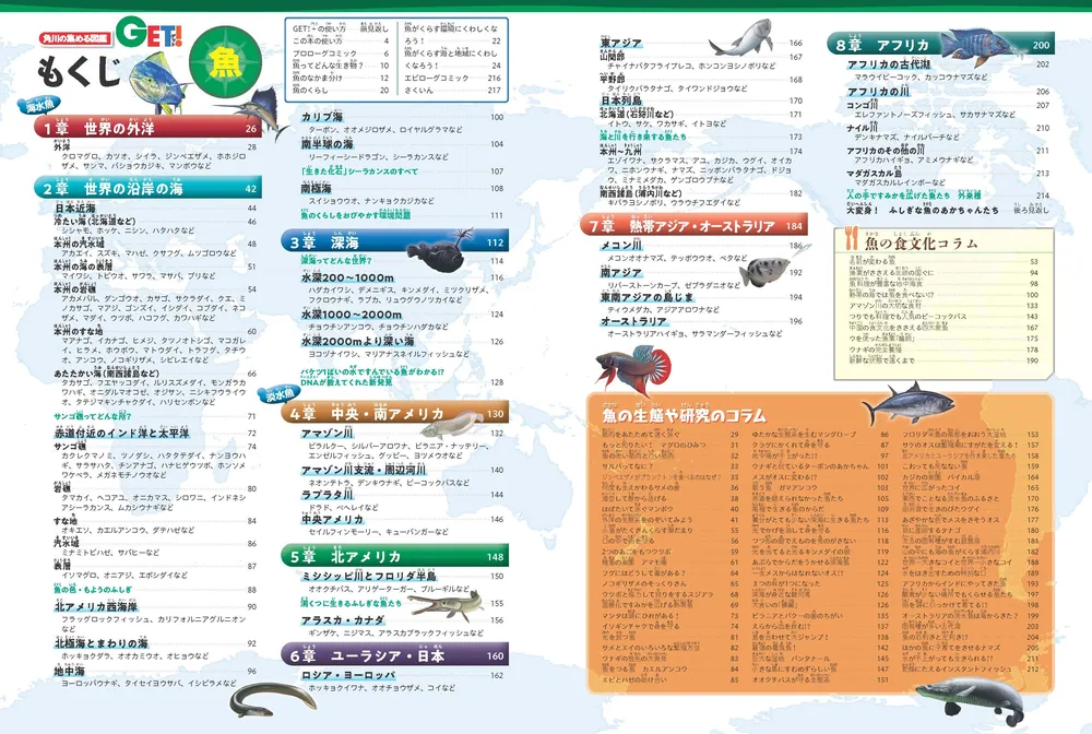 角川の集める図鑑GET！ 魚」宮正樹 [学習図鑑] - KADOKAWA