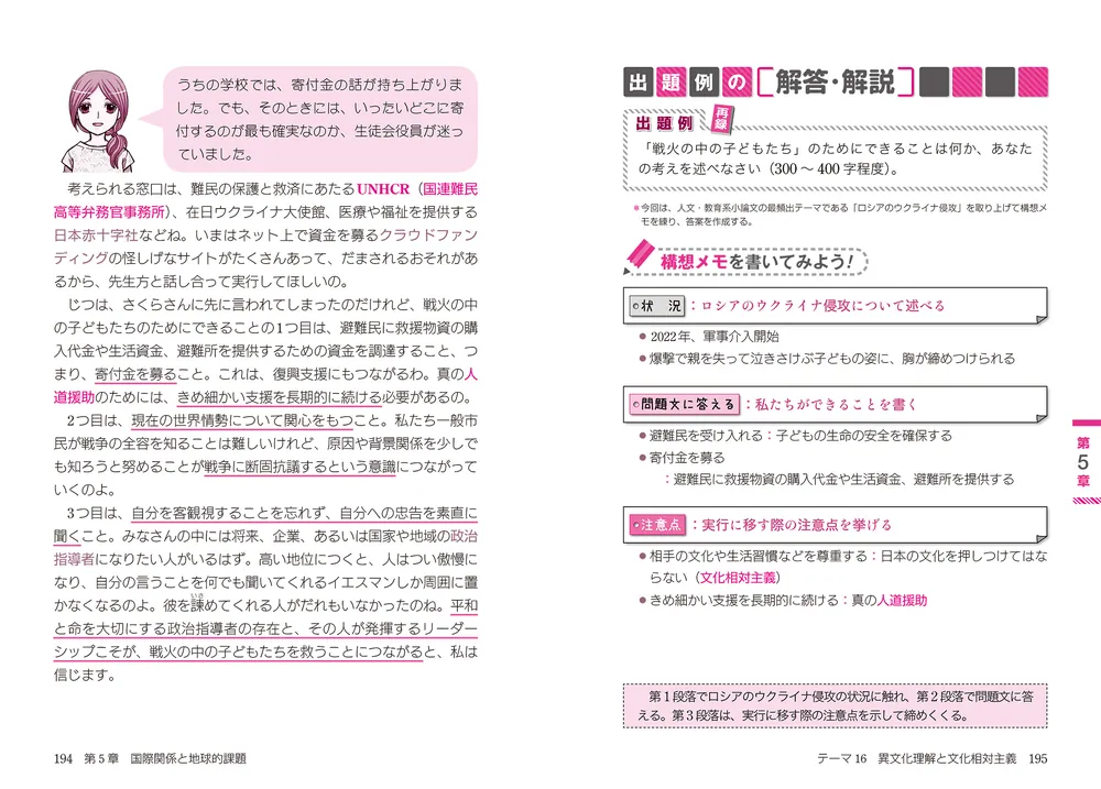 改訂版 書き方のコツがよくわかる 人文・教育系小論文 頻出テーマ20