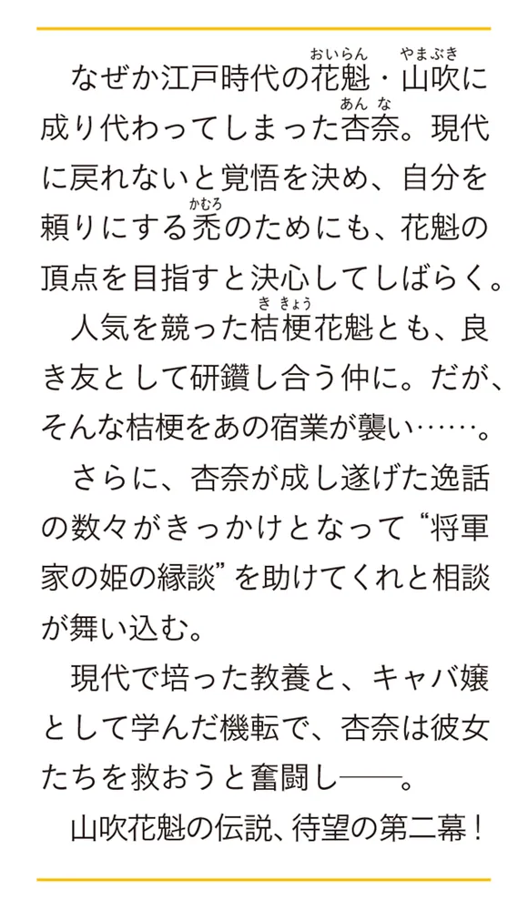 江戸の花魁と入れ替わったので、花街の頂点を目指してみる 二