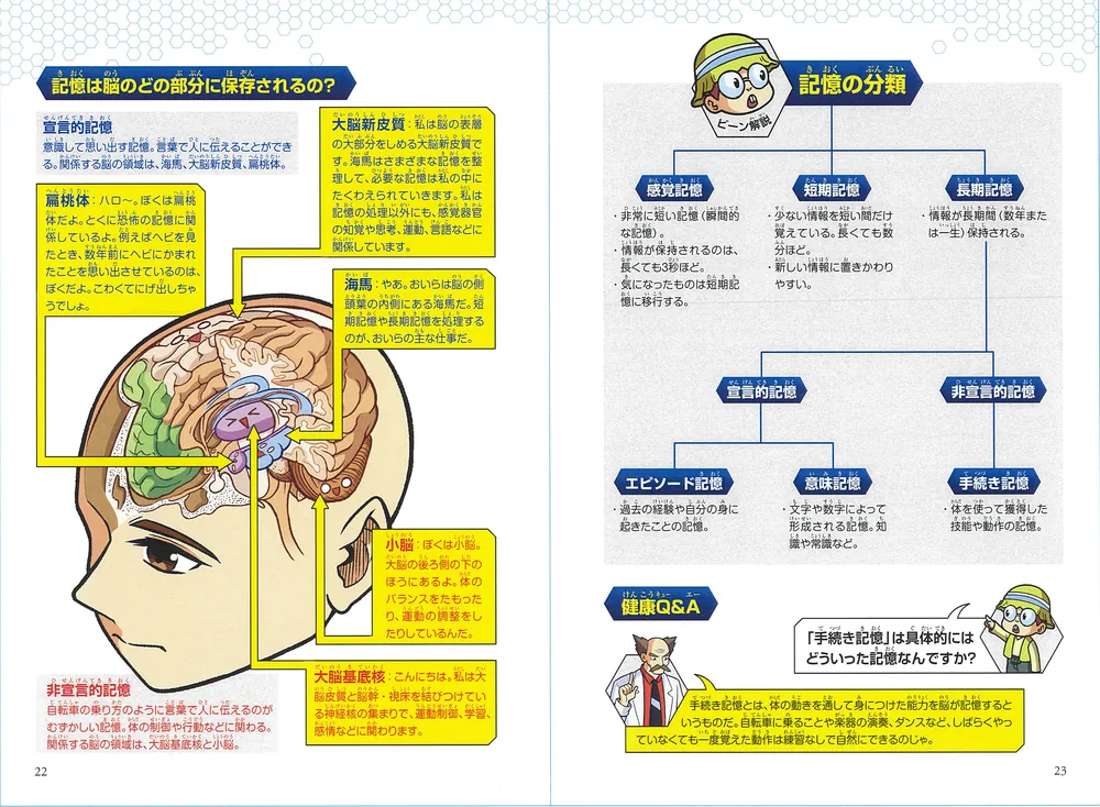 どっちが強い!? からだレスキュー(５) 記憶メカニズム編」川合伸幸 