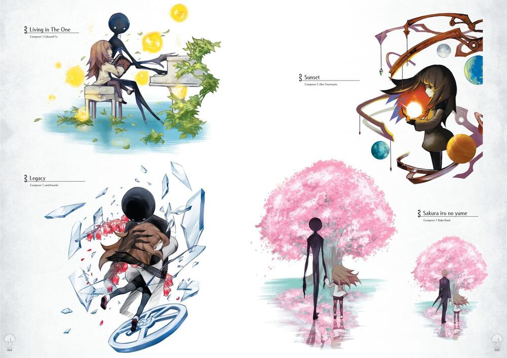 Deemo ビジュアルコレクション 旋律の軌跡 ファミ通書籍編集部 画集 ファンブック Kadokawa