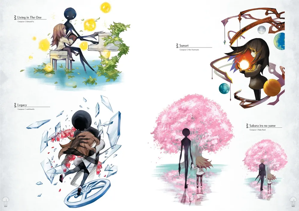 DEEMO ビジュアルコレクション 旋律の軌跡」ファミ通書籍編集部 [画集 