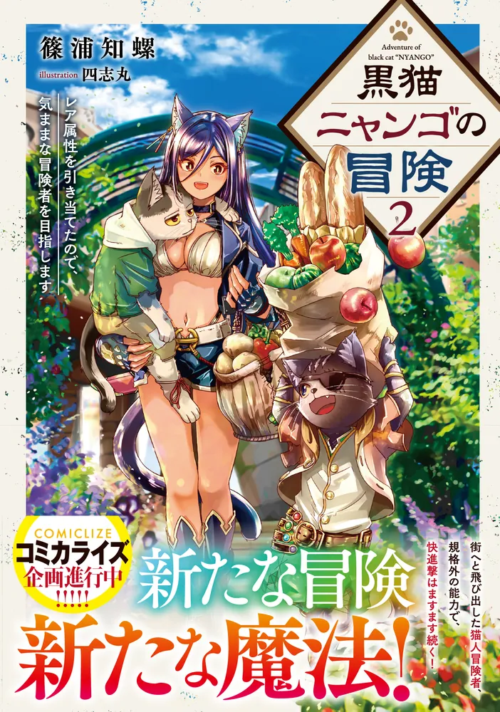 黒猫ニャンゴの冒険2 レア属性を引き当てたので、気ままな冒険者を