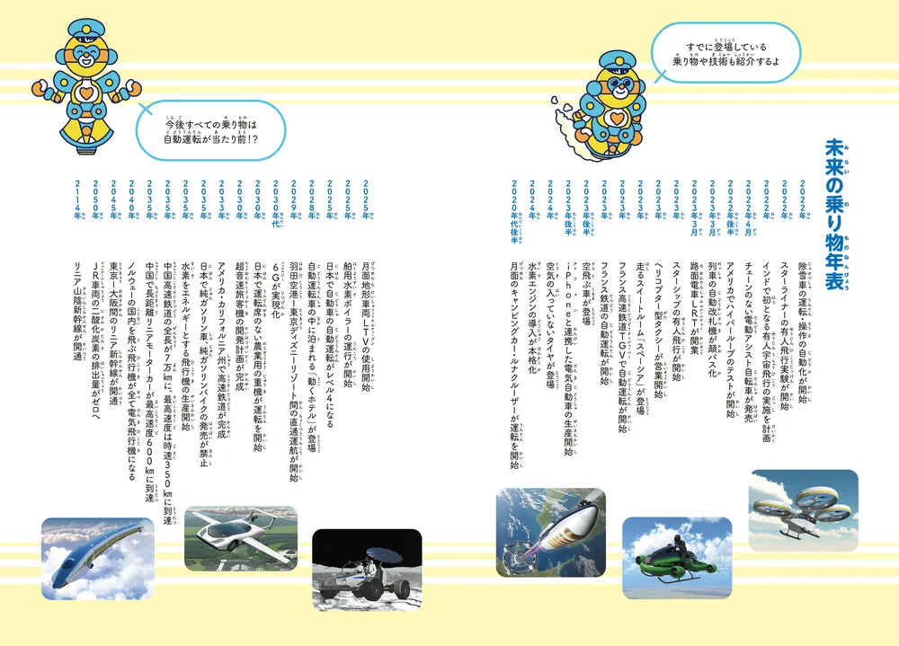 未来の乗り物図鑑」スーツ [生活・実用書] - KADOKAWA