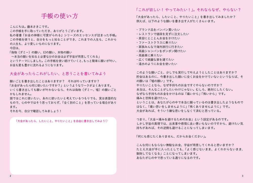 お金の神様に可愛がられる手帳2023」藤本さきこ [一般書（その他