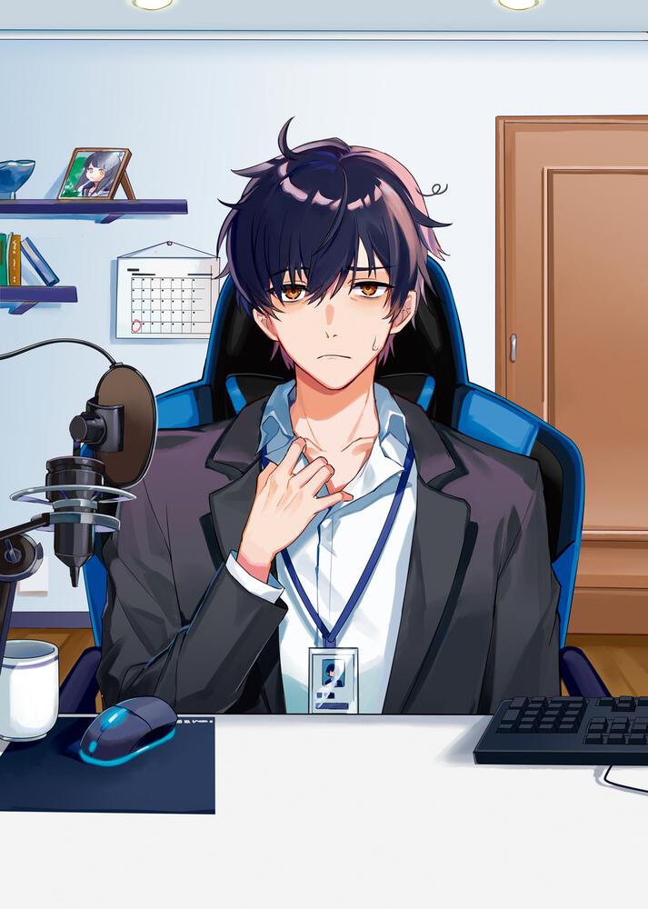 アラサーがvtuberになった話 とくめい 新文芸 Kadokawa