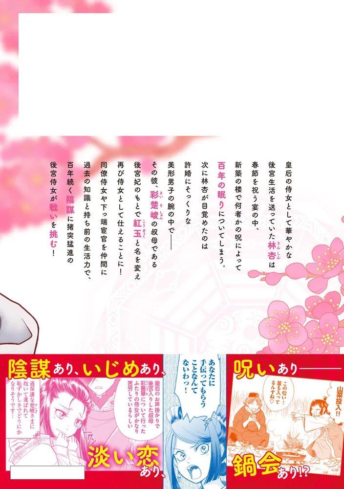 目が覚めると百年後の後宮でした 後宮侍女紅玉 1」糺ノ森たゆた