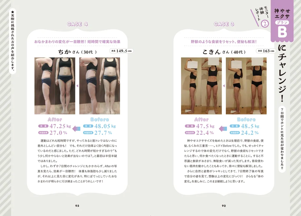 食事制限一切なし！ ストレスゼロでやせる！ 1日10分！神やせ7日間