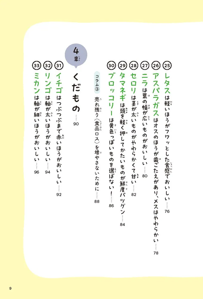 スーパーのエキスパート店員が教える おいしい野菜まるみえ図鑑」青髪
