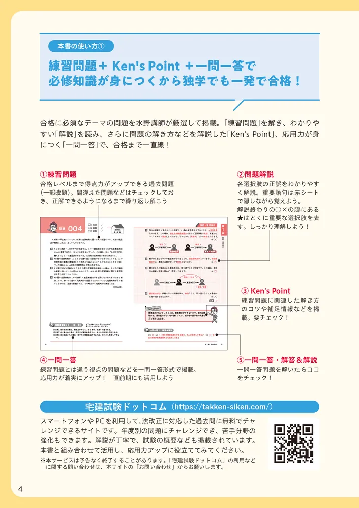 宅建士】LEC 水野建の過去問30年とことん解説 全8回 DVD講座 - 本