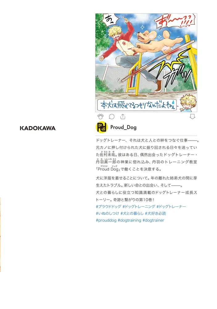 DOG SIGNAL 10」みやうち沙矢 [BRIDGE COMICS] - KADOKAWA