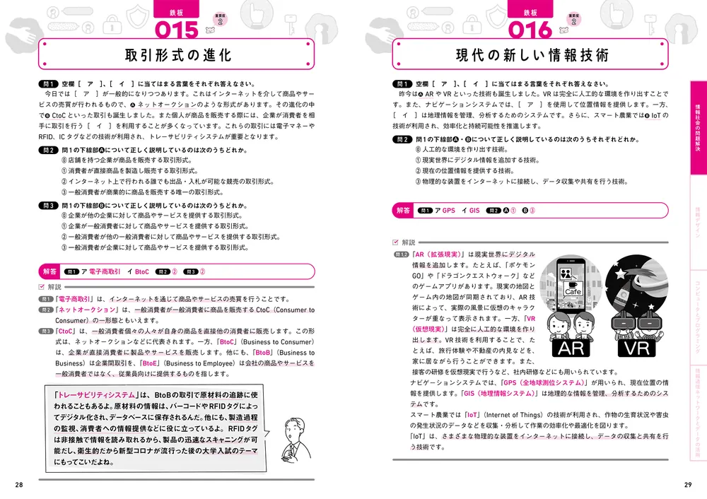 角川書店 - なーなつページ ライバルに差をつける 情報I 鉄板の100題」藤原進之介 [学習参考