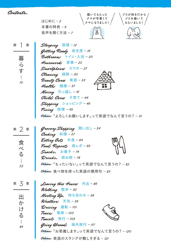 くだらない日常もネイティブみたいに話せちゃう 細かすぎる