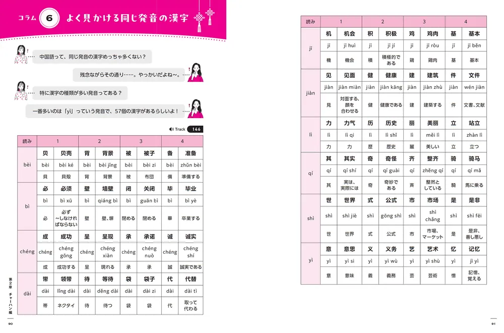 ネイティブが使う順に覚えられる 中国語漢字500 音声