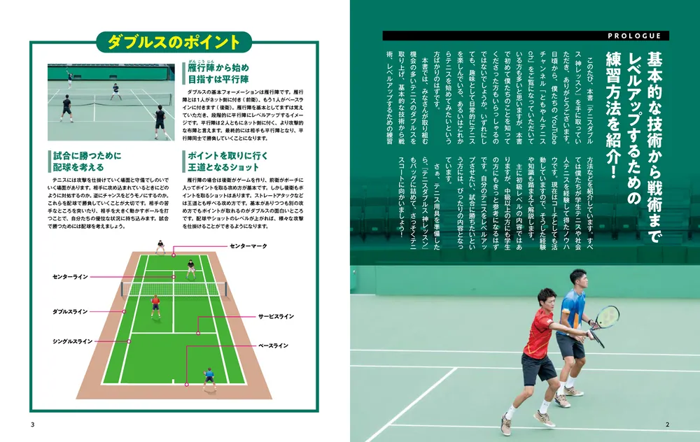 テニスダブルス 神レッスン」ともやん [生活・実用書] - KADOKAWA