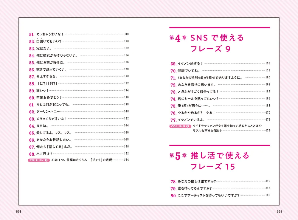 タイドラマにときめきながら覚える きほんのタイ語フレーズ 音声