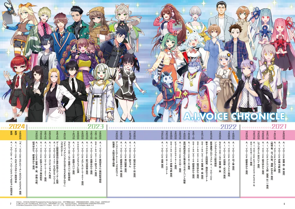 A.I.VOICE SPECIAL BOOK 2024」電撃G'sメディア編集部 [電撃ムック