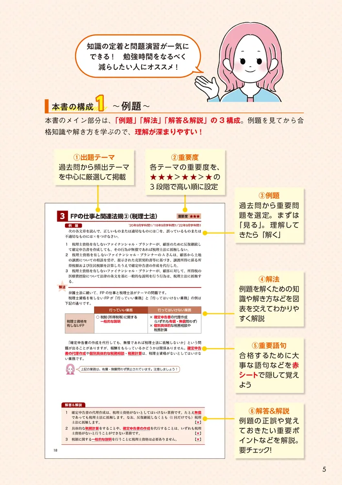 教育系YouTuber桜田はなのFP3級 テキストいらずのすごい問題集」桜田は