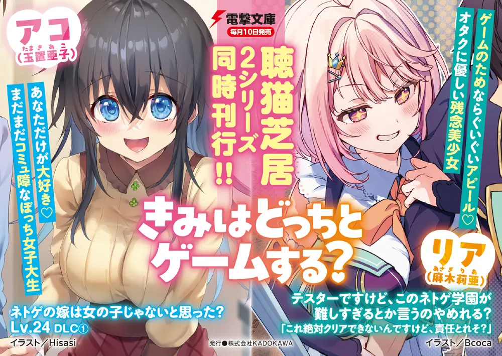 ネトゲの嫁は女の子じゃないと思った？ Lv.24 DLC(1)」聴猫芝居 [電撃