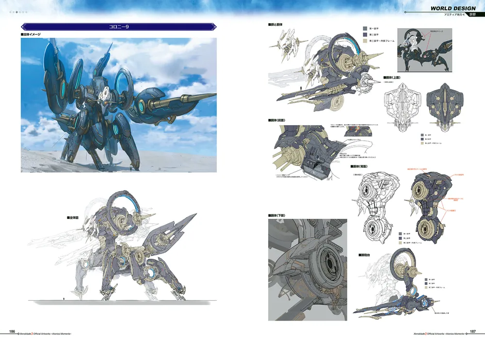 ゼノブレイド3 オフィシャルアートワークス アイオニオン・モーメント 