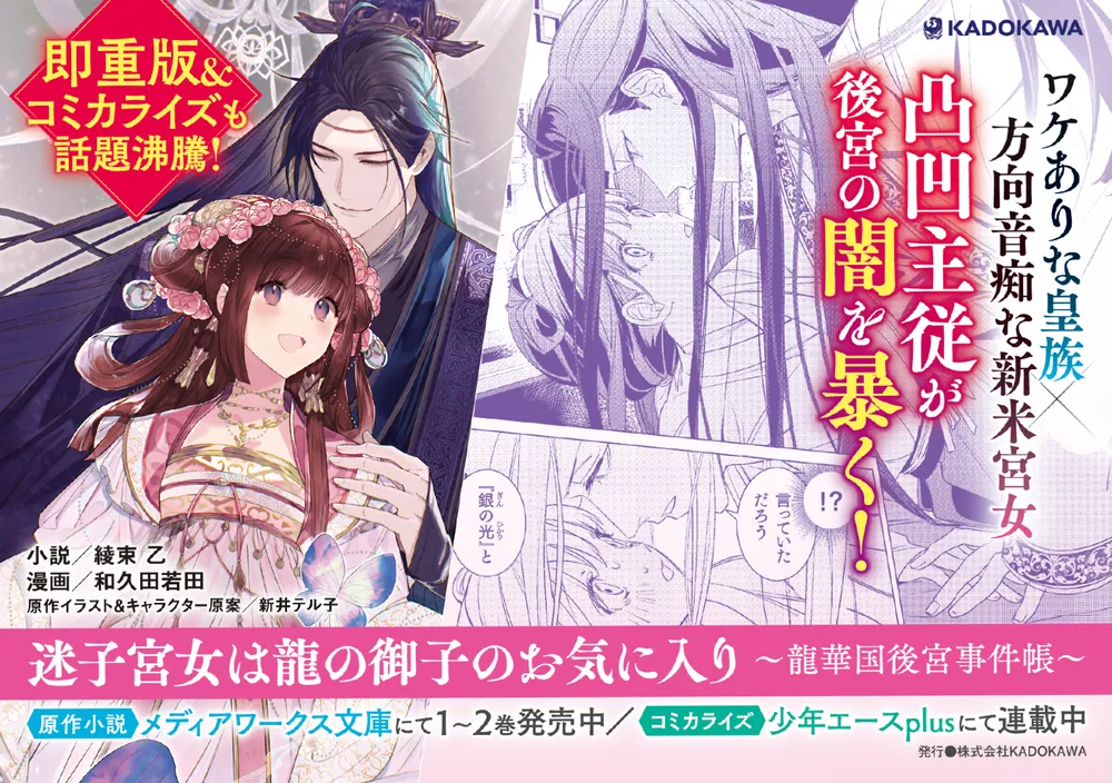 迷子宮女は龍の御子のお気に入り2 ～龍華国後宮事件帳～」綾束乙