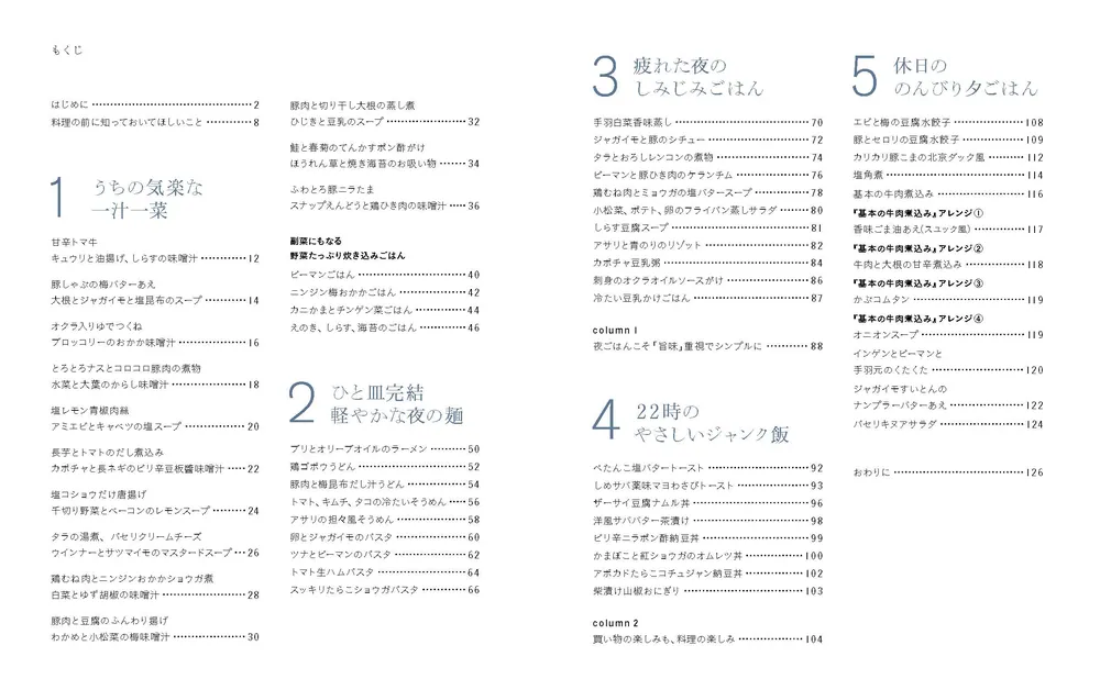 いたわりごはん2 今夜も食べたいおつかれさまレシピ帖」長谷川あかり