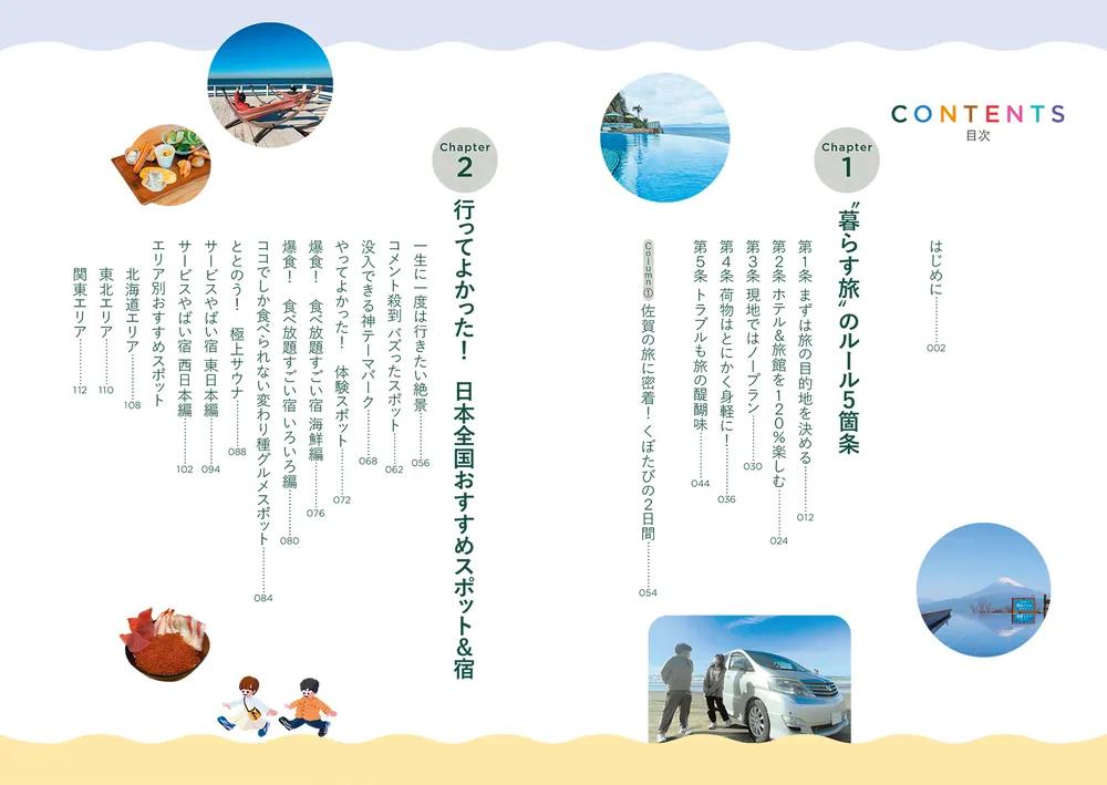 年300日旅するアラサー夫婦 くぼたび流 暮らす旅のしおり」くぼたび