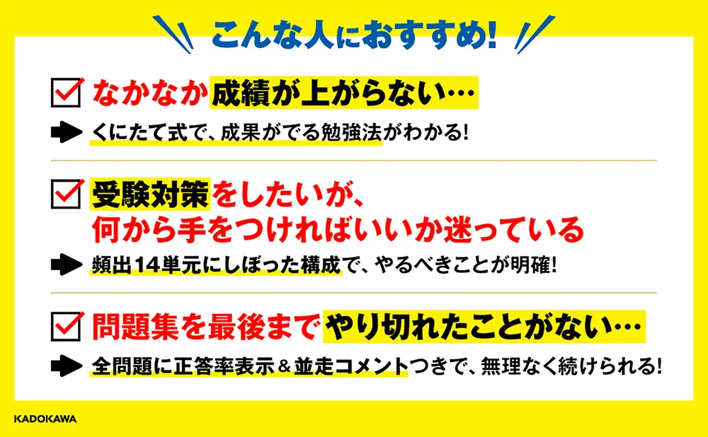 中学生向け 高校入試対策 ワーク 参考書 5教科書 きちんとこれだけ公立