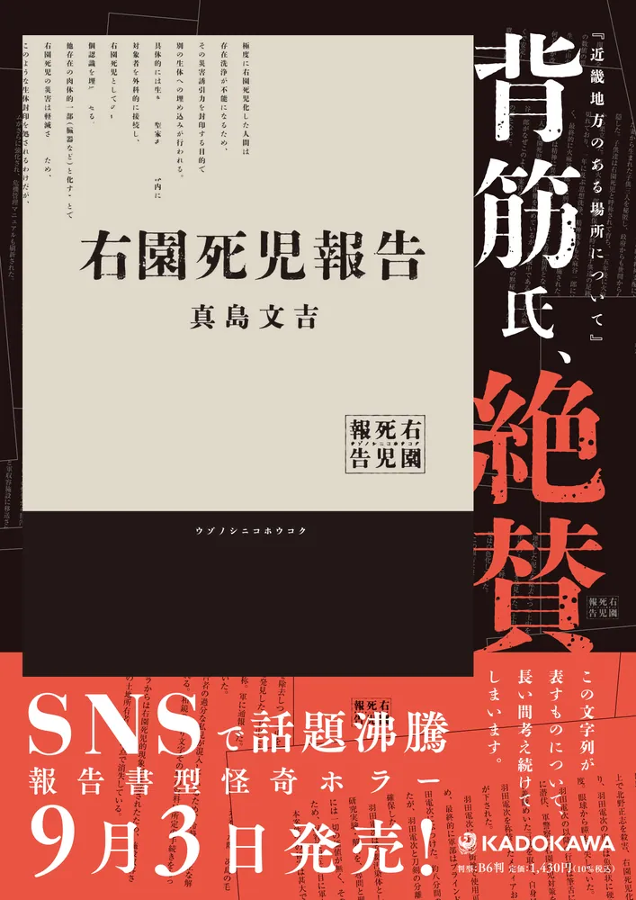 右園死児報告」真島文吉 [文芸書] - KADOKAWA