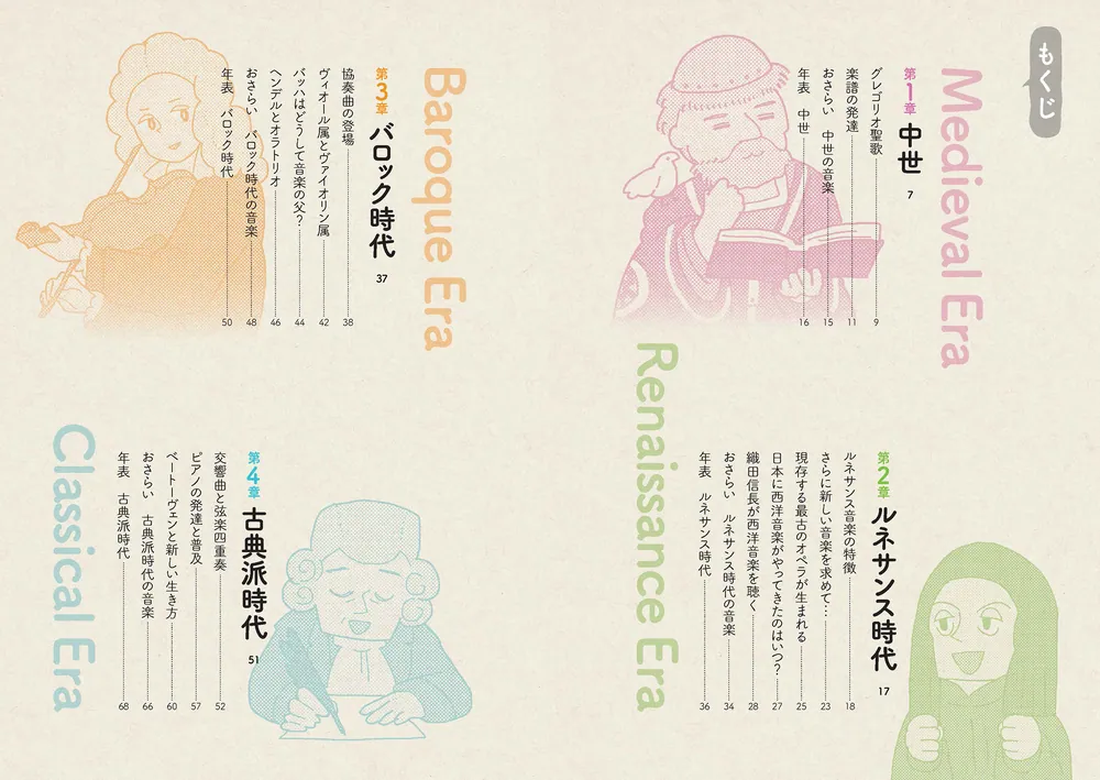 マンガでわかるクラシック音楽の歴史入門」やまみちゆか [生活・実用書