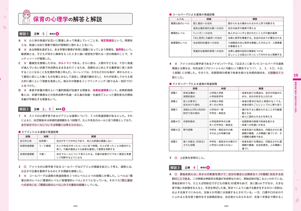 この1冊で合格！ 桜子先生の保育士 完成問題集 2025年版」桜子