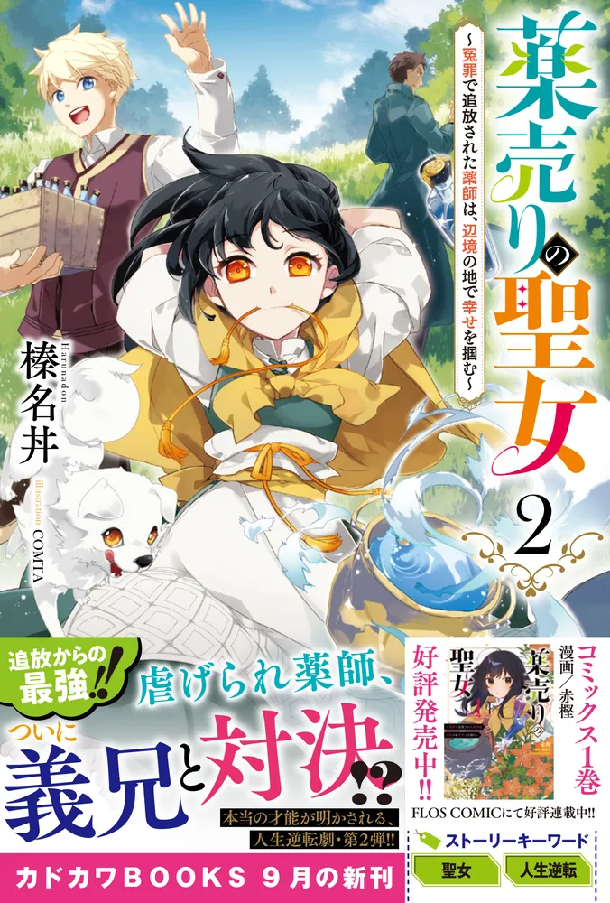 薬売りの聖女 2 ~冤罪で追放された薬師は、辺境の地で幸せを掴む~ 薬売りの聖女2 ~冤罪で追放された薬師は、辺境の地で幸せを