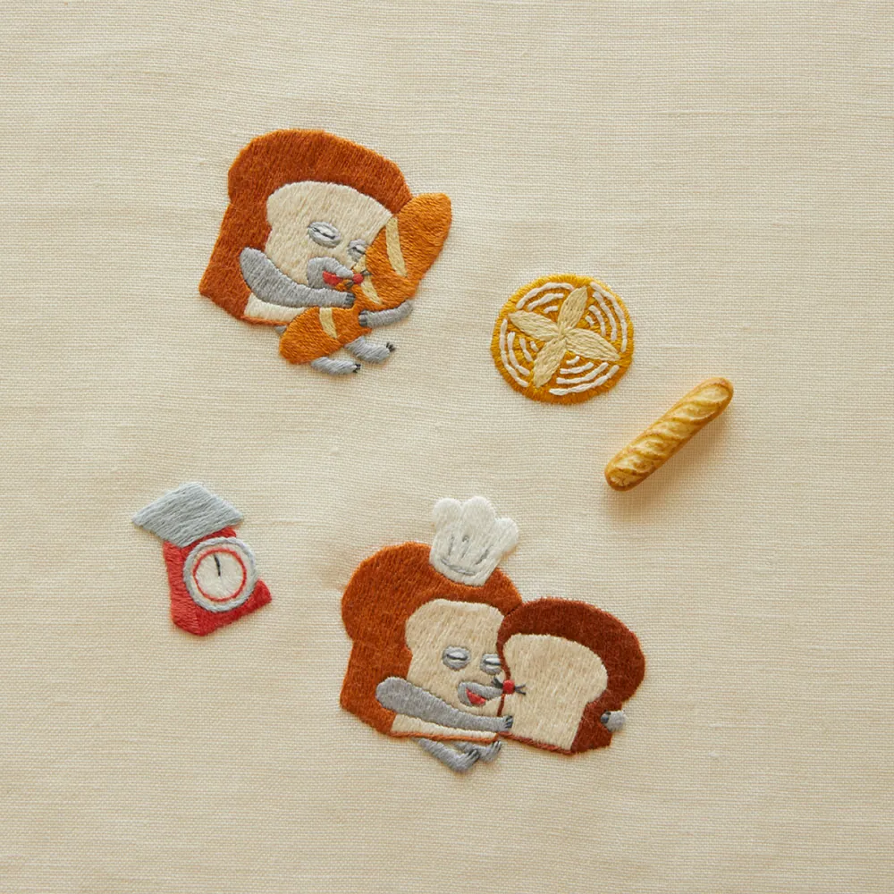 高質で安価 パンどろぼう いとしのステッチ＆てづくりこもの」柴田ケイコ パン