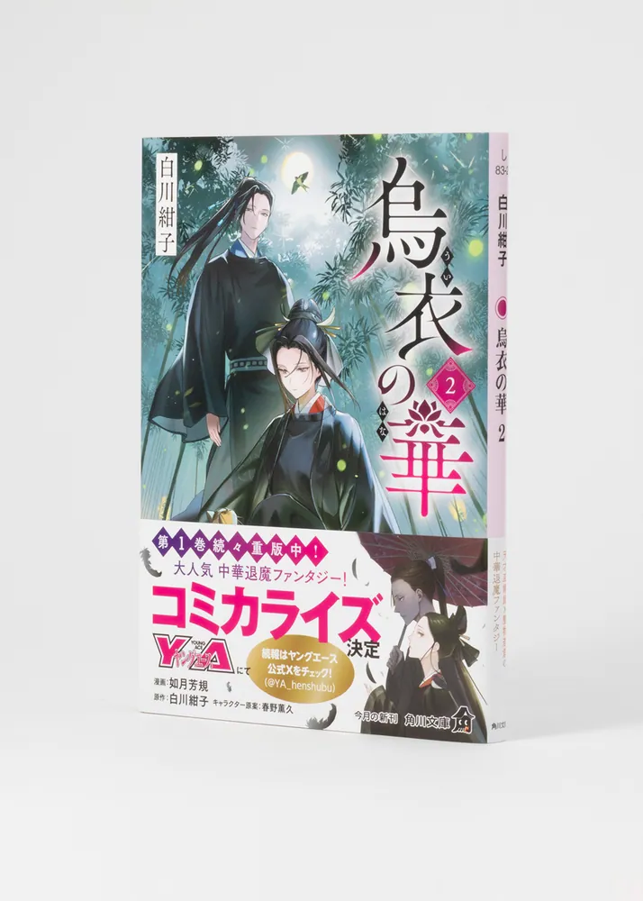後宮の烏　キャンバスアートボード　2巻書影　未開封 後宮の烏 2 (集英社オレンジ文庫) | 白川 紺子, 香魚子 |本