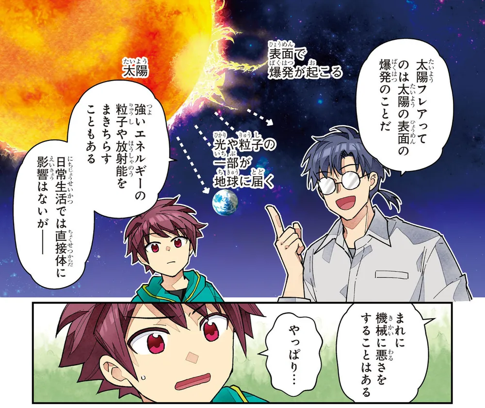 角川まんが科学シリーズ 星と宇宙の科学 地球の危機を回避せよ！」国立