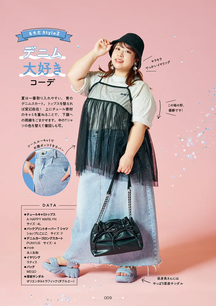 やせなくたって可愛くなれる！ ぽっちゃり女子のオシャレ教科書」餅田