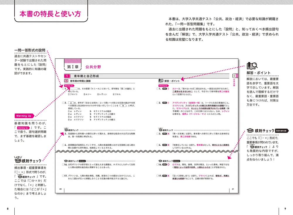 改訂版 大学入学共通テスト 公共、政治・経済の点数が面白いほどとれる