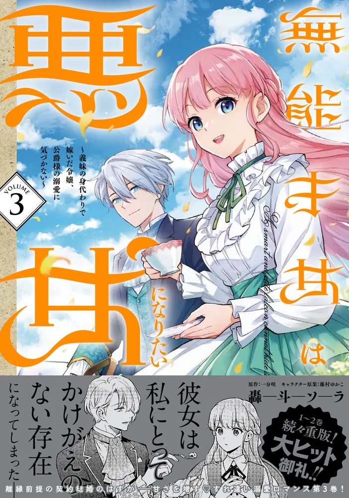 華麗なる悪女になりたいわ！、無能才女は悪女になりたい 3巻 ★コミック2冊 無能才女は悪女になりたい 3 ～義妹の身代わりで嫁いだ令嬢、公爵様の
