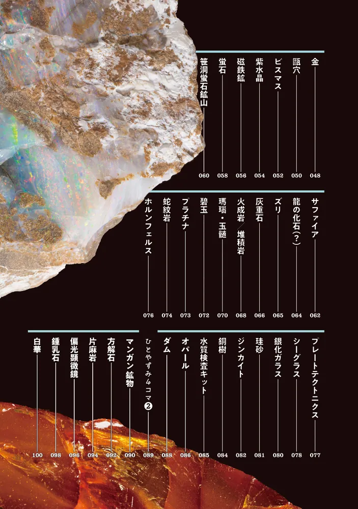 瑠璃の宝石 公式図鑑 鉱物生活のススメ」渋谷圭一郎 [ハルタコミックス