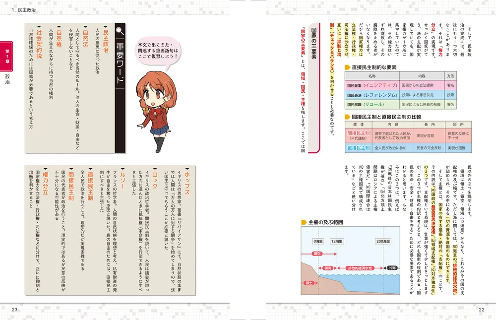 改訂版 大学入試 マンガで政治・経済が面白いほどわかる本」蔭山克秀