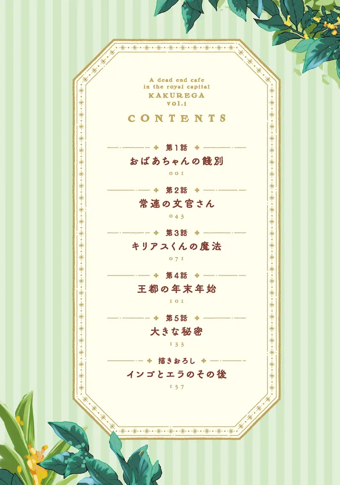 王都の行き止まりカフェ『隠れ家』 ～うっかり魔法使いになった