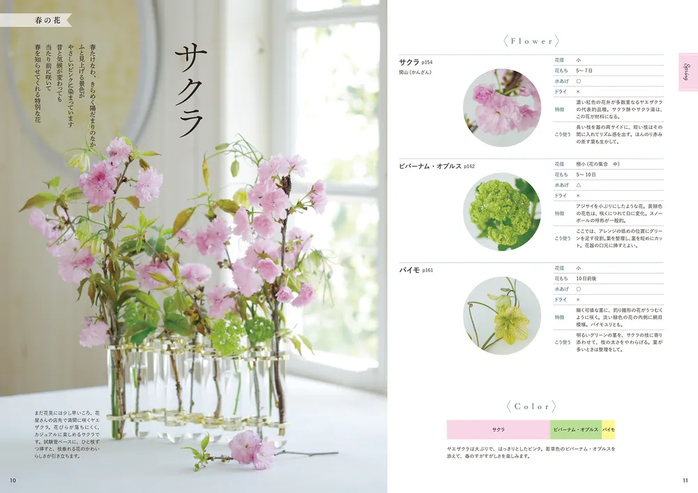 アレンジ上手になる花図鑑 いま、人気の花503種」濱口貴弘 [生活・実用