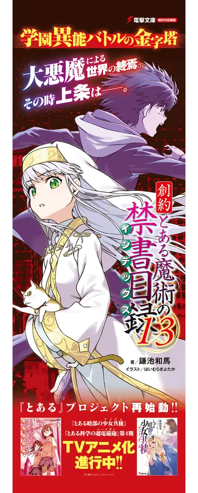 鎌池和馬先生「創約とある魔術の禁書目録」その他シリーズ作品 全20冊セット 創約 とある魔術の禁書目録（12）」鎌池和馬 [電撃文庫