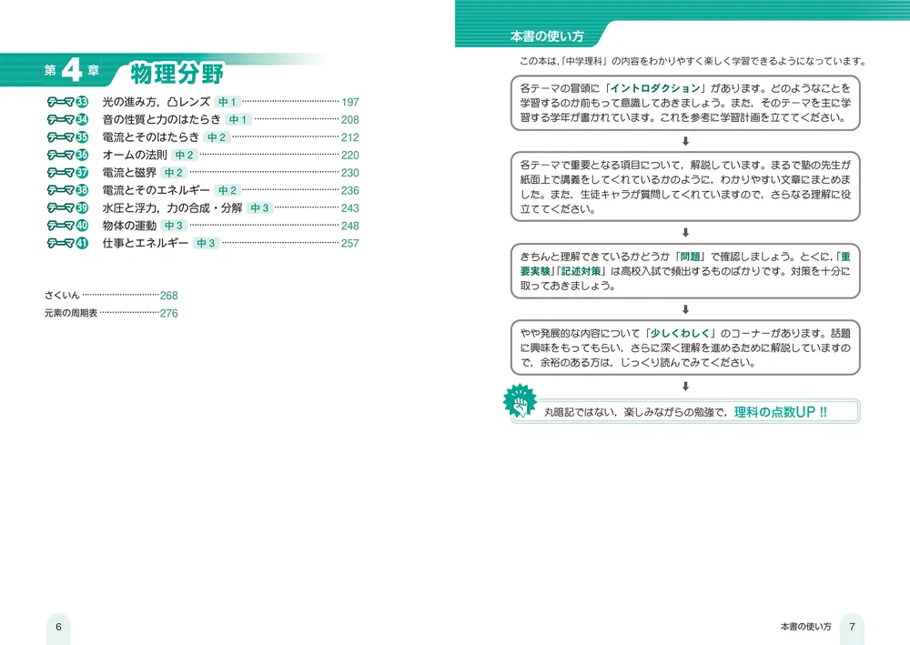 改訂第2版 中学理科が面白いほどわかる本」岩本将志 [学習参考書